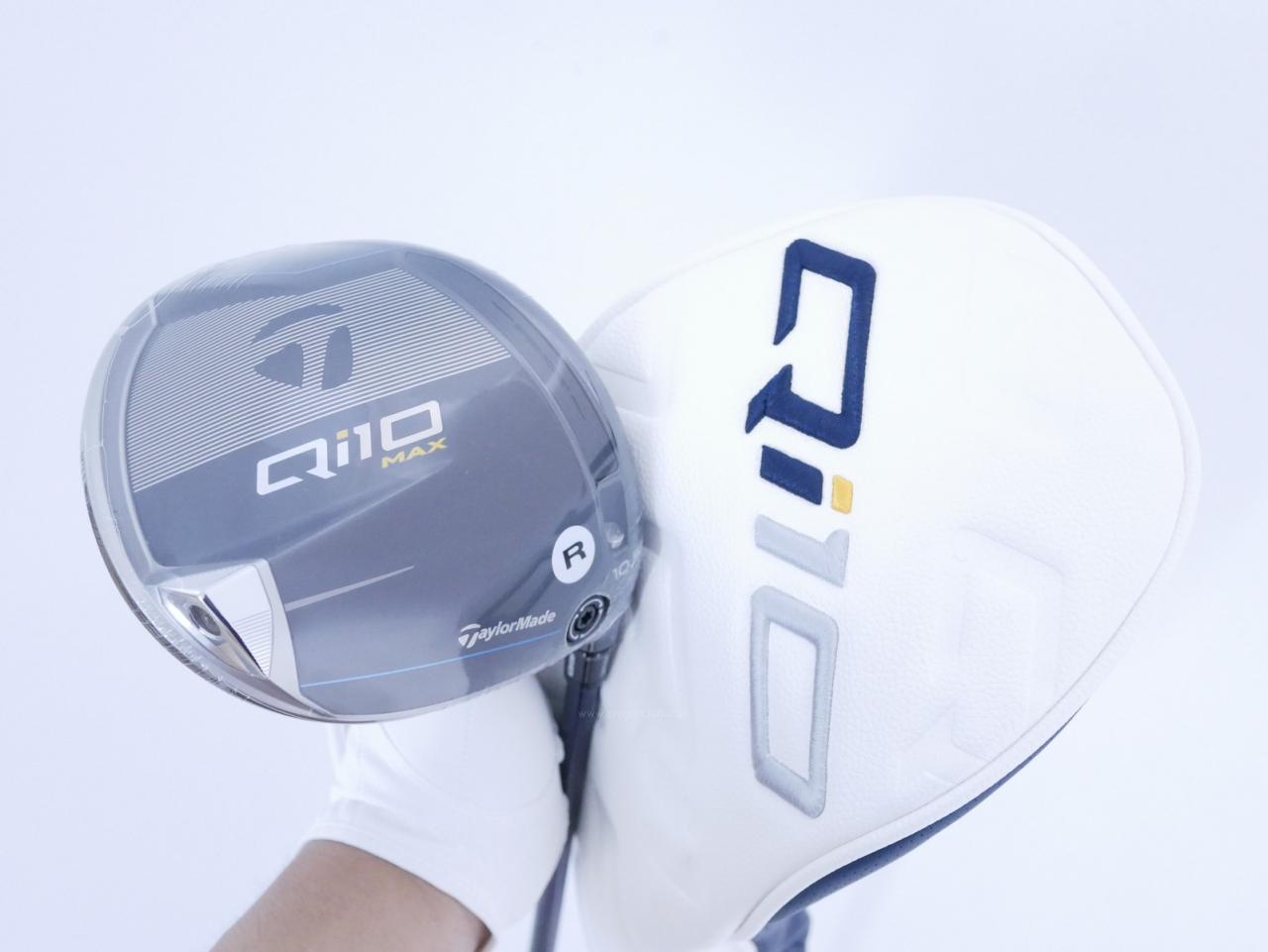 Driver : Taylormade : **ของใหม่ ยังไม่แกะพลาสติก** ไดรเวอร์ Taylormade Qi10 MAX (รุ่นใหม่ล่าสุด ออกปี 2024) Loft 10.5 ก้าน Mitsubishi Diamana TM50 Flex R