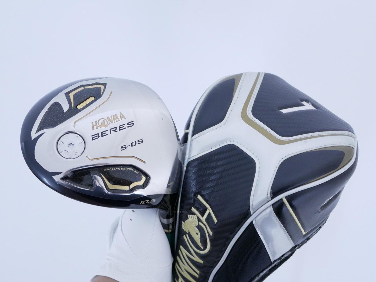 Driver : Honma : **ก้าน 3 ดาว** Honma Beres S-05 (ปี 2017) Loft 10.5 ก้าน ARMRQ ∞ (44) Flex R (3 ดาว)