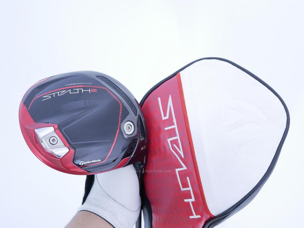 Driver : Taylormade : ไดรเวอร์ Taylormade Stealth 2 (รุ่นปี 2023) Loft 9 (ปรับได้) ก้าน Mitsubishi TENSEI TM50 Flex R