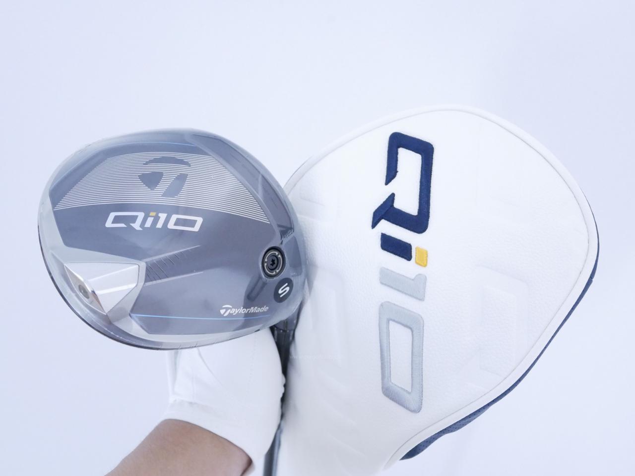 Driver : Taylormade : **ของใหม่ ยังไม่แกะพลาสติก** ไดรเวอร์ Taylormade Qi10 (รุ่นใหม่ล่าสุด ออกปี 2024) Loft 10.5 (ปรับได้) ก้าน Tour AD VF-6 Flex S