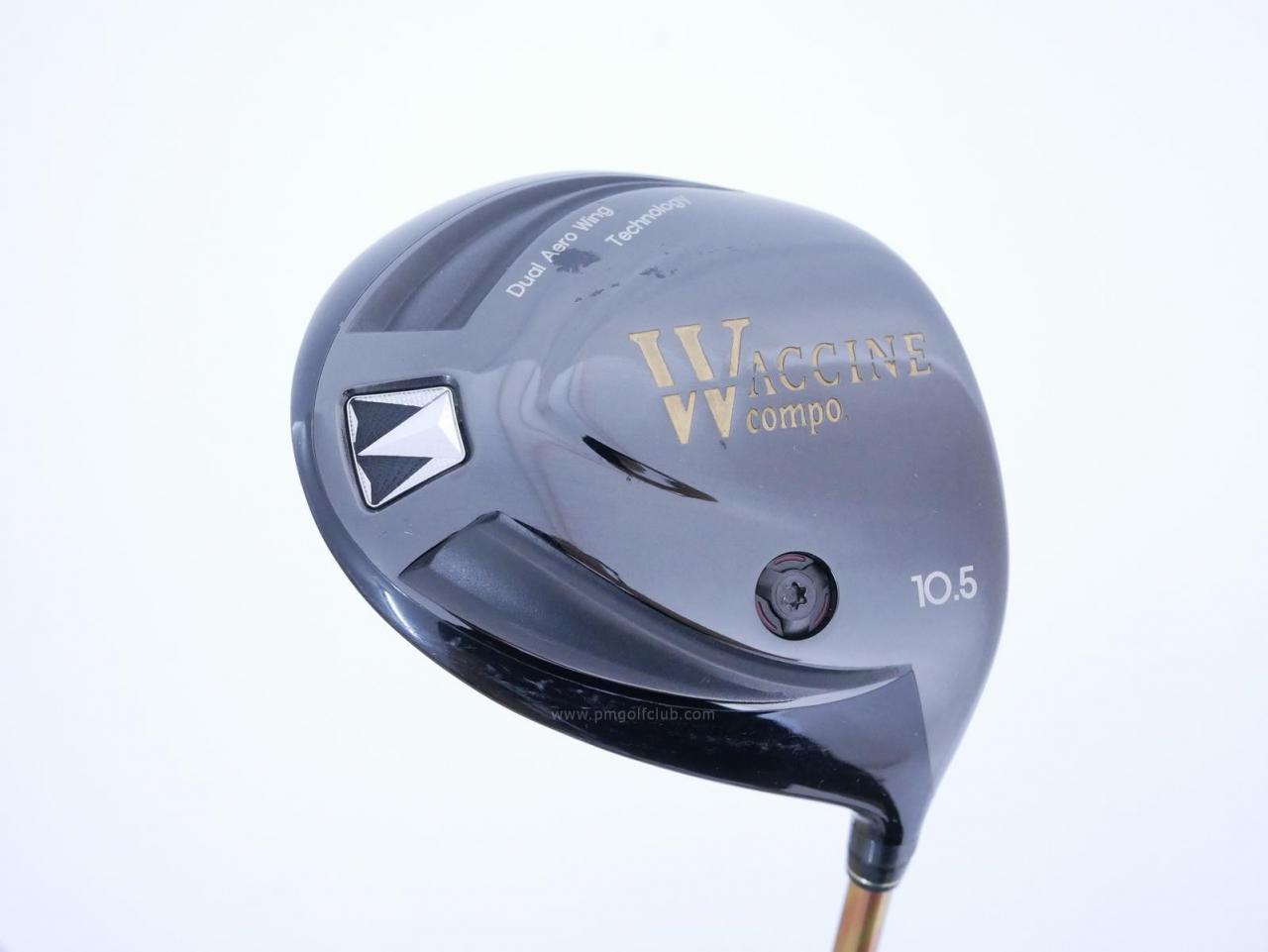 Driver : Other Brand : ไดรเวอร์ Waccine Compo Black (ออกปี 2020 ตีไกลมากๆ) Loft 10.5 ก้าน Fujikura Speeder 569 Evolution II Flex S