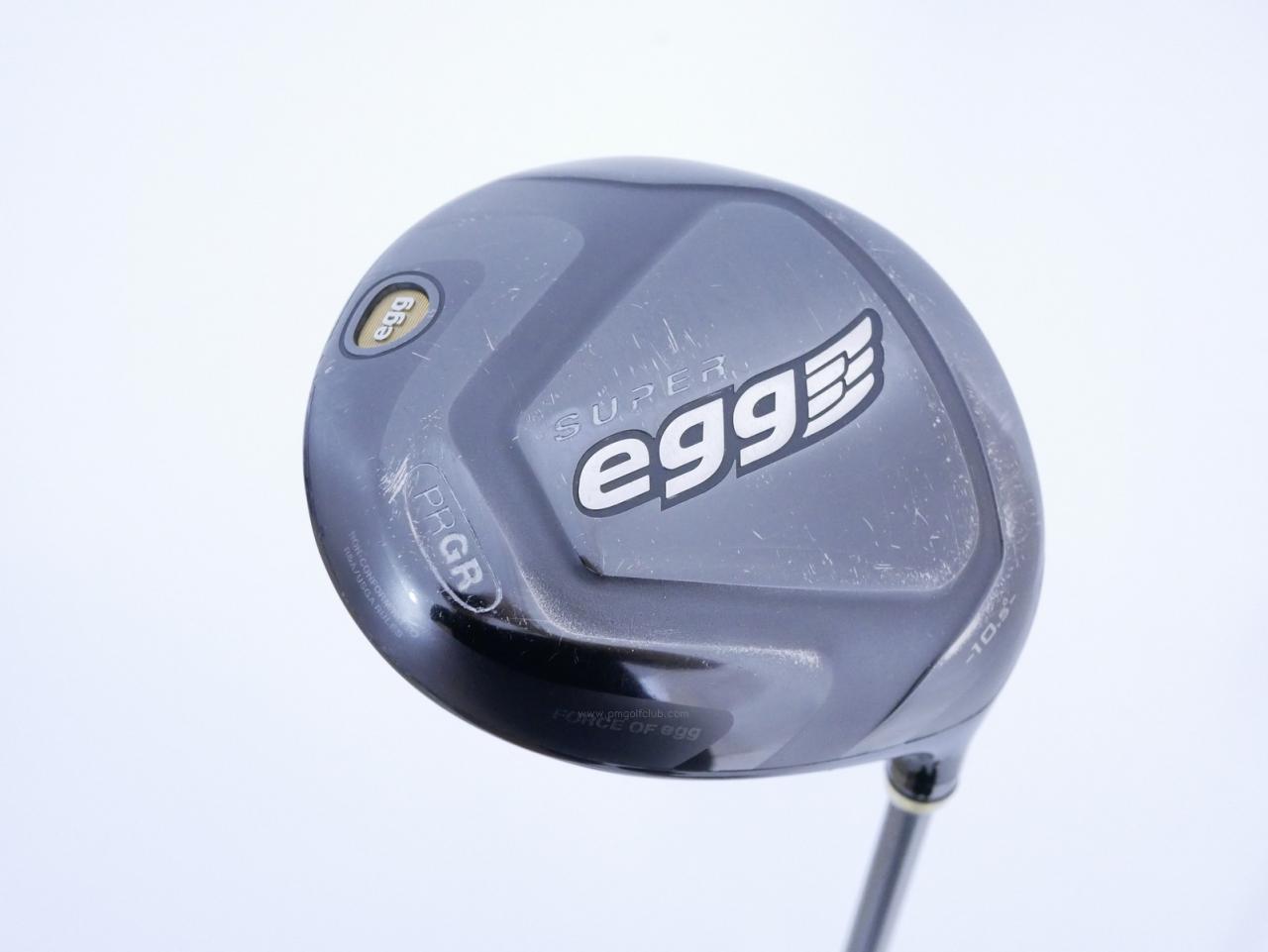 Driver : PRGR : ไดรเวอร์ PRGR Super EGG (ปี 2017 หน้าเด้งเกินกฏ) Loft 10.5 ก้าน M-37 Flex R