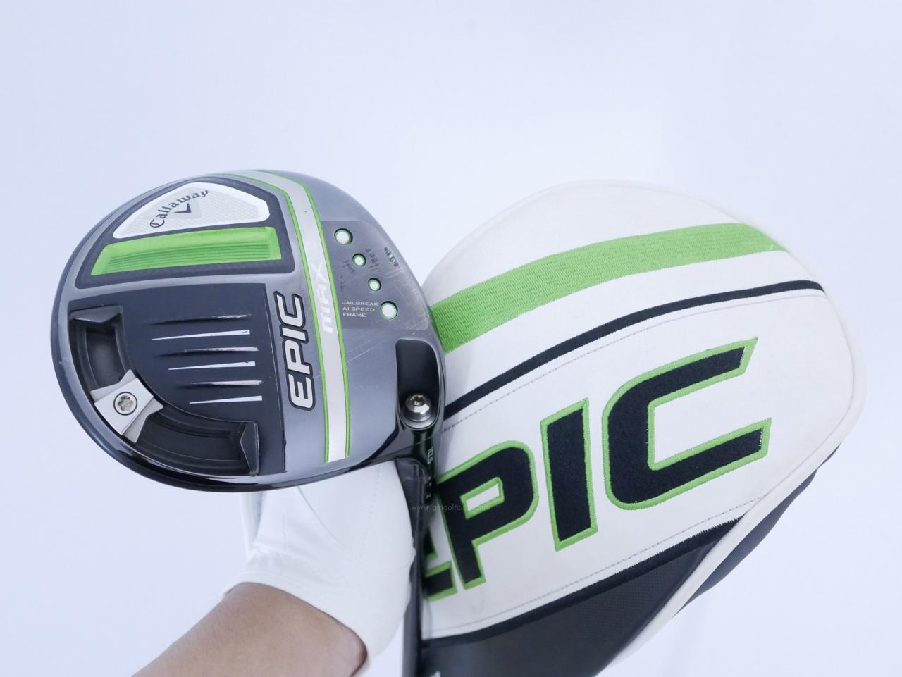 Driver : Callaway : ไดรเวอร์ Callaway EPIC MAX (รุ่นปี 2021) Loft 10.5 ก้าน Mitsubishi Diamana 40 Flex R