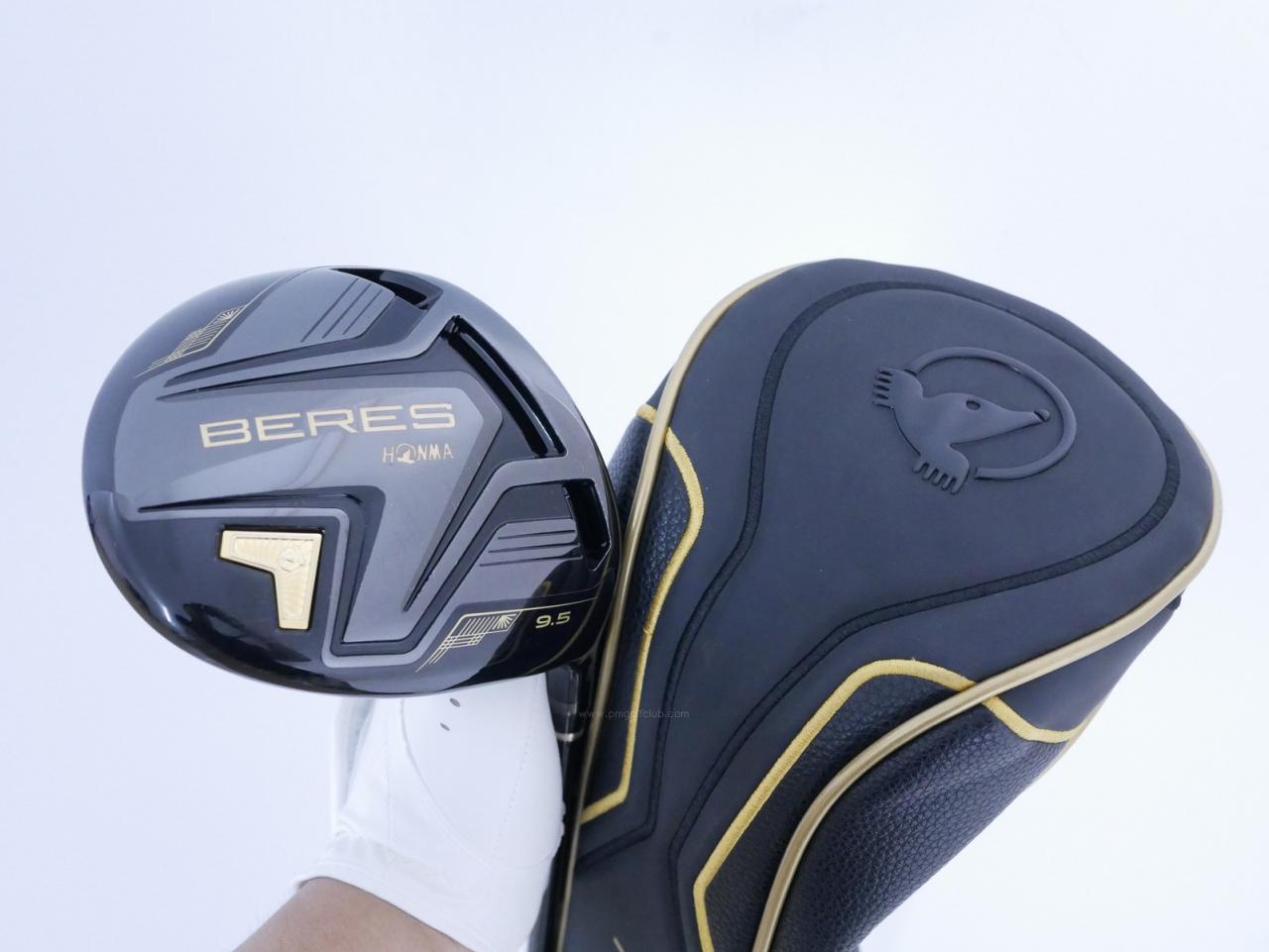 Driver : Honma : ไดรเวอร์ Honma Beres Black (รุ่นปี 2023) Loft 9.5 ก้าน Honma ARMRQ MX Flex SR