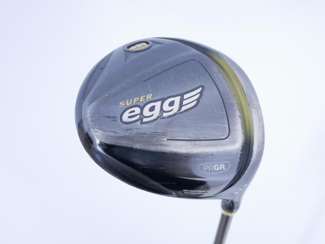 Driver : PRGR : ไดรเวอร์ PRGR Super EGG (ปี 2019 หน้าเด้งเกินกฏ COR 0.86) Loft 11.5 ก้าน M-35 Flex R2