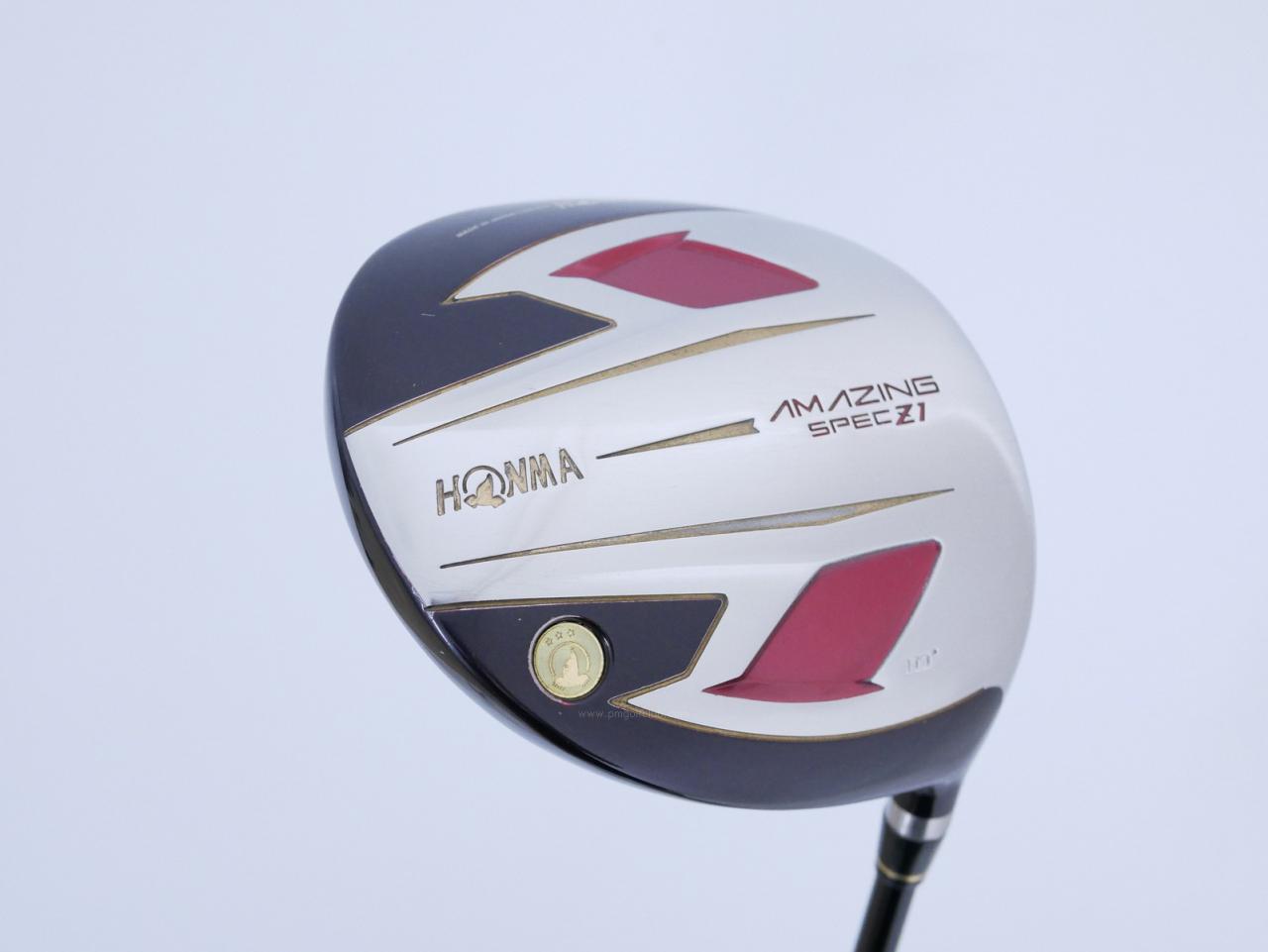 Driver : Honma : **ก้าน 3 ดาว** ไดรเวอร์ Honma Amazing Spec Z1 (เสียงดัง ตีง่าย ไกล) Loft 10 ก้าน ARMRQ 8 (54) Flex S (3 ดาว)