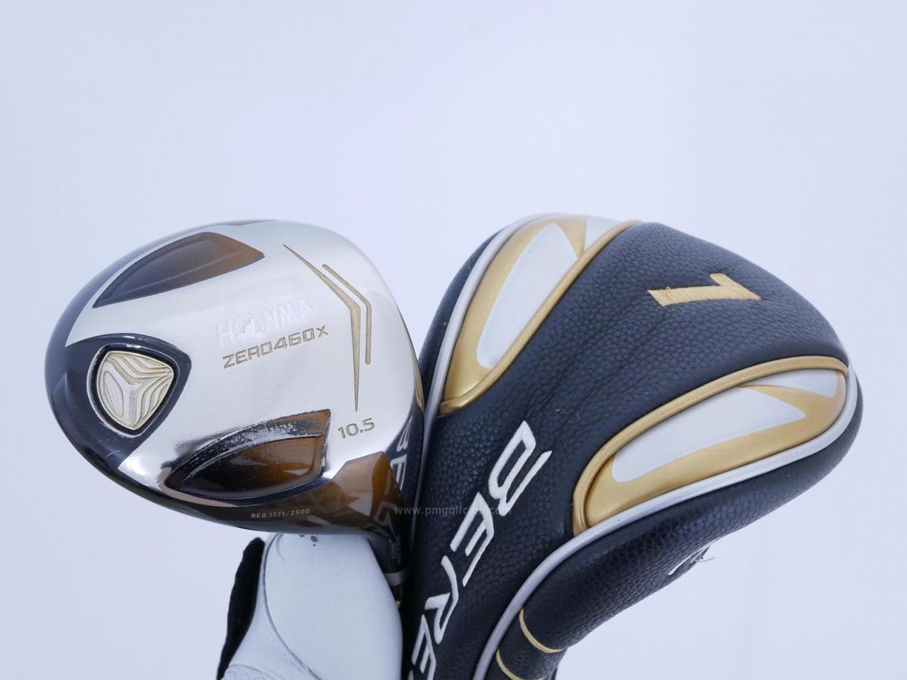 Driver : Honma : **ก้าน 3 ดาว** ไดรเวอร์ Honma ZERO 460x Limited (หน้าเด้งเกินกฏ รุ่นพิเศษ มีเพียง 2500 อันทั่วโลก) Loft 10.5 ก้าน ARMRQ 47 Flex SR (3 ดาว)