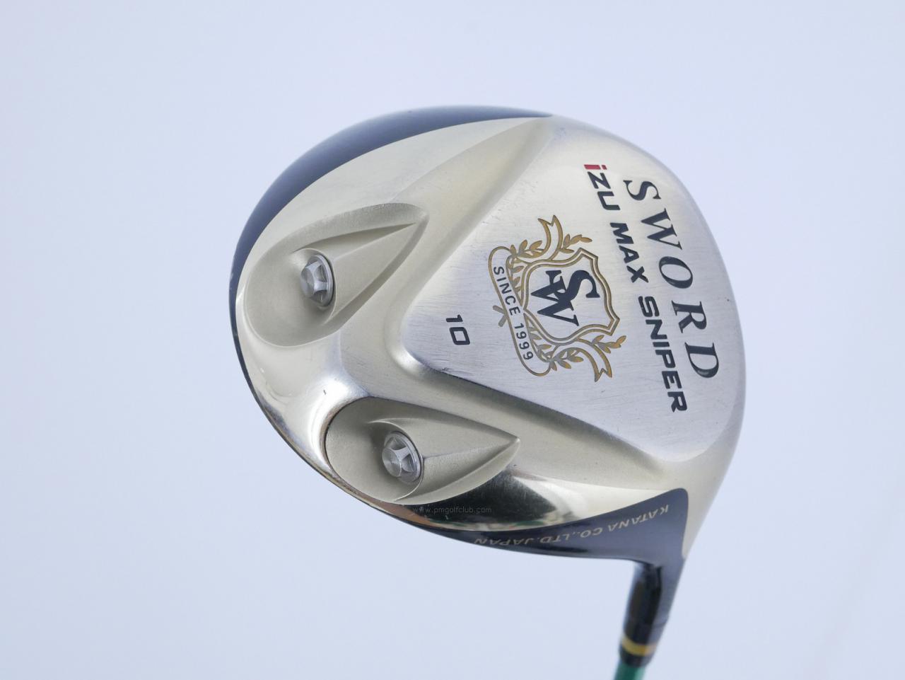 Driver : Katana : ไดรเวอร์ Katana Sword Izu Max Sniper (รุ่นหน้าบางและเด้งสุดๆ พอกับ Max Cor) Loft 10 Flex R