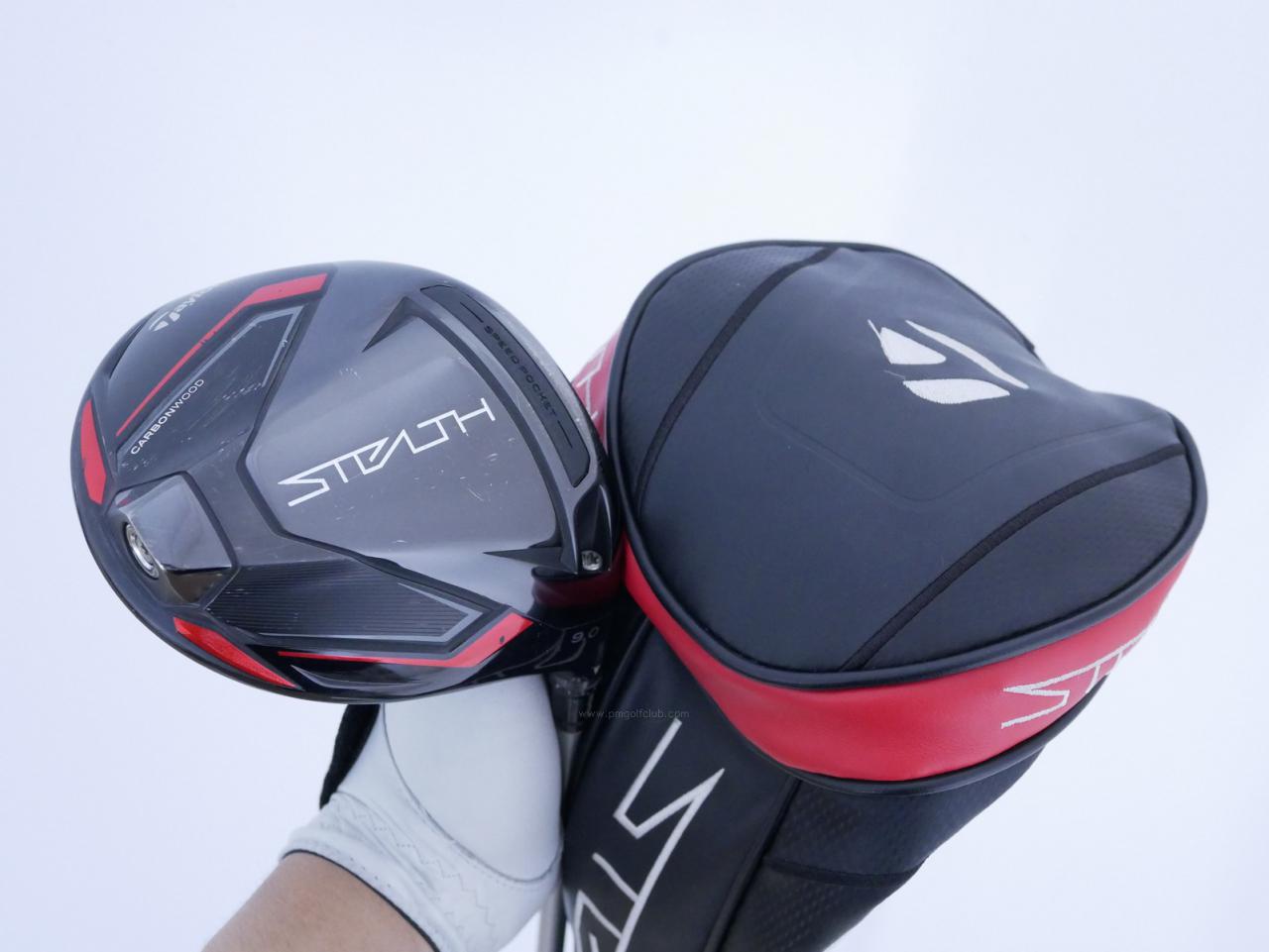 Driver : Taylormade : **มีบุบ** ไดรเวอร์ Taylormade Stealth  (รุ่นปี 2022) Loft 9 ก้าน Tour AD UB-6 Flex S
