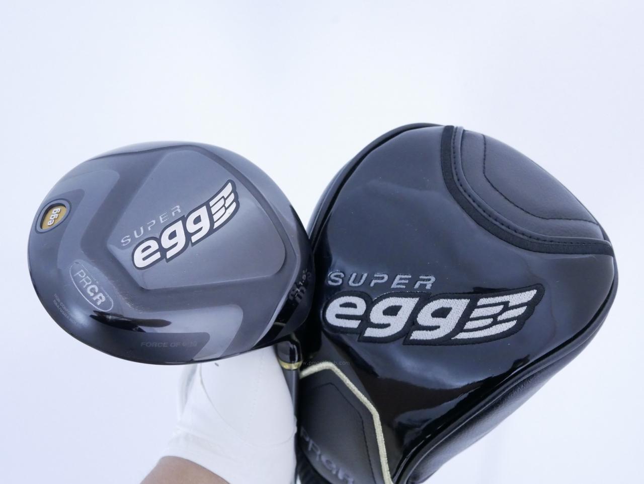 Driver : PRGR : ไดรเวอร์ PRGR Super EGG (ปี 2017 หน้าเด้งเกินกฏ) Loft 11.5 ก้าน M-37 Flex R