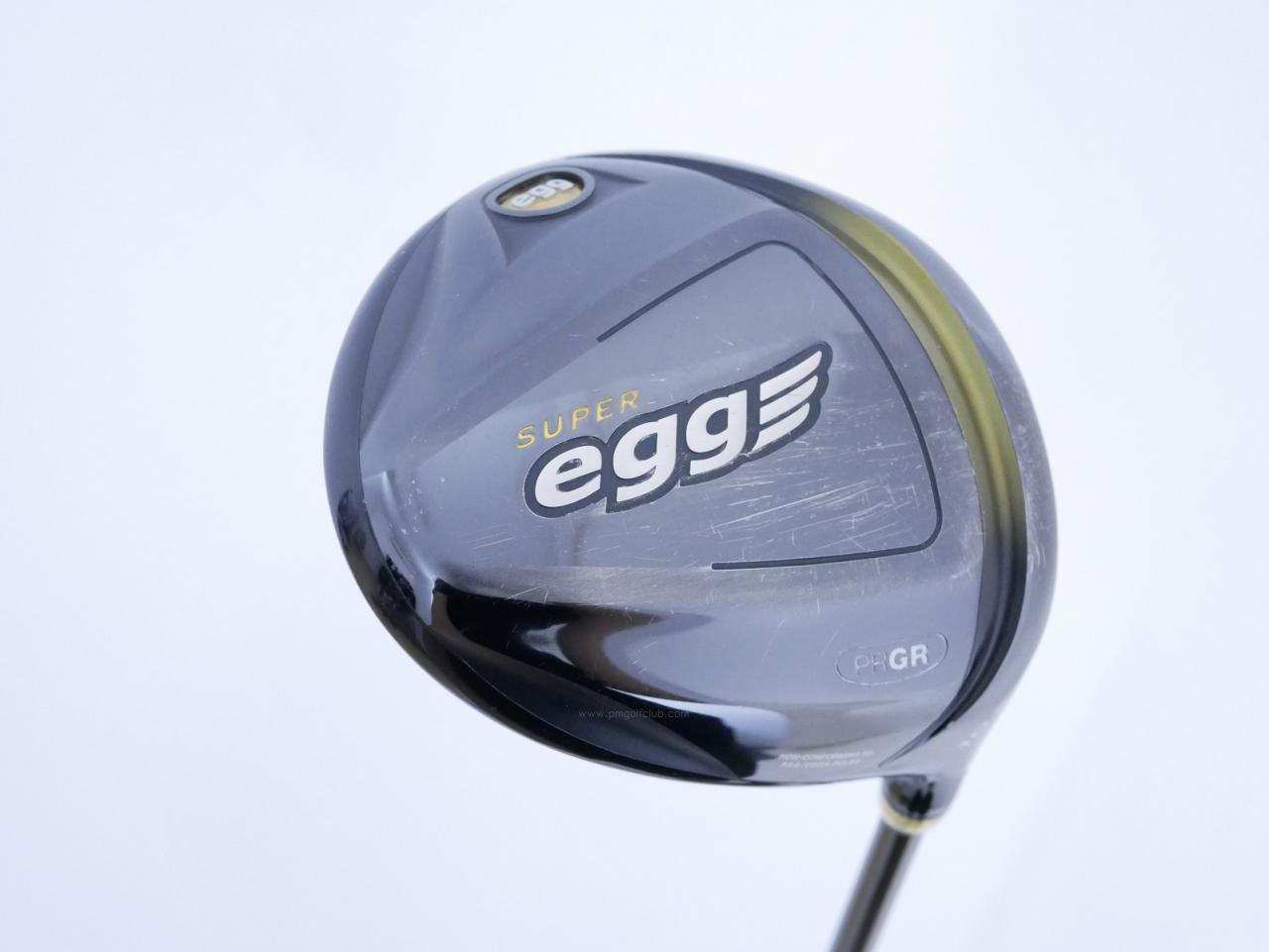 Driver : PRGR : ไดรเวอร์ PRGR Super EGG (ปี 2019 หน้าเด้งเกินกฏ COR 0.86) Loft 10.5 ก้าน M-37 Flex R