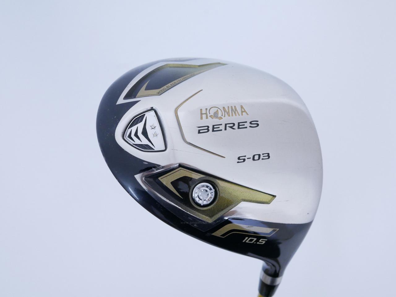 Driver : Honma : **มีบุบ** Honma Beres S-03 (ปี 2015) Loft 10.5 ก้าน Fujikura ROMBAX Type X 45 Flex R2