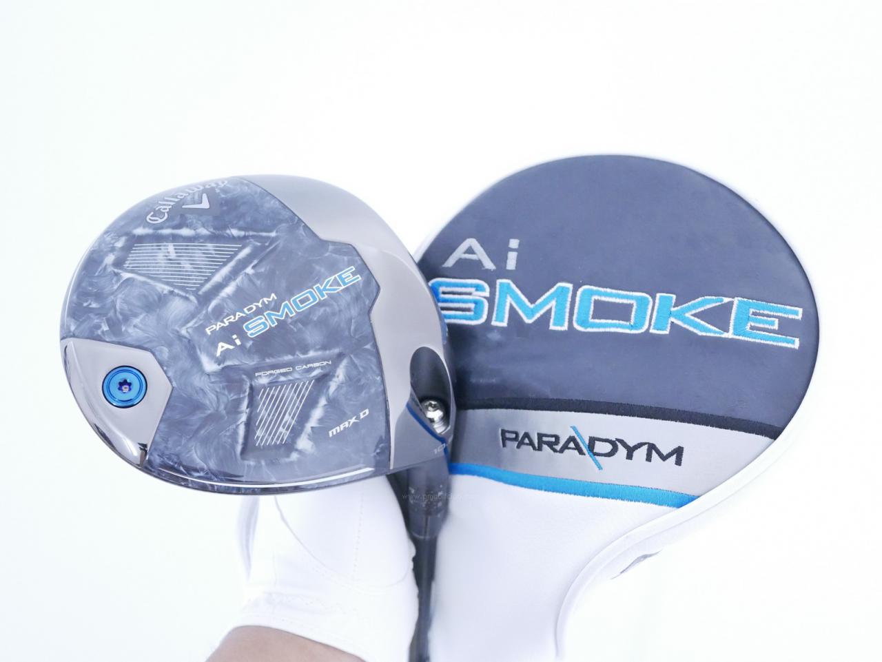 Driver : Callaway : ไดรเวอร์ Callaway Paradym Ai SMOKE MAX D (รุ่นล่าสุด ปี 2024 Japan Spec.) Loft 10.5 (ปรับได้) ก้าน Mitsubishi TENSEI 60 Flex SR