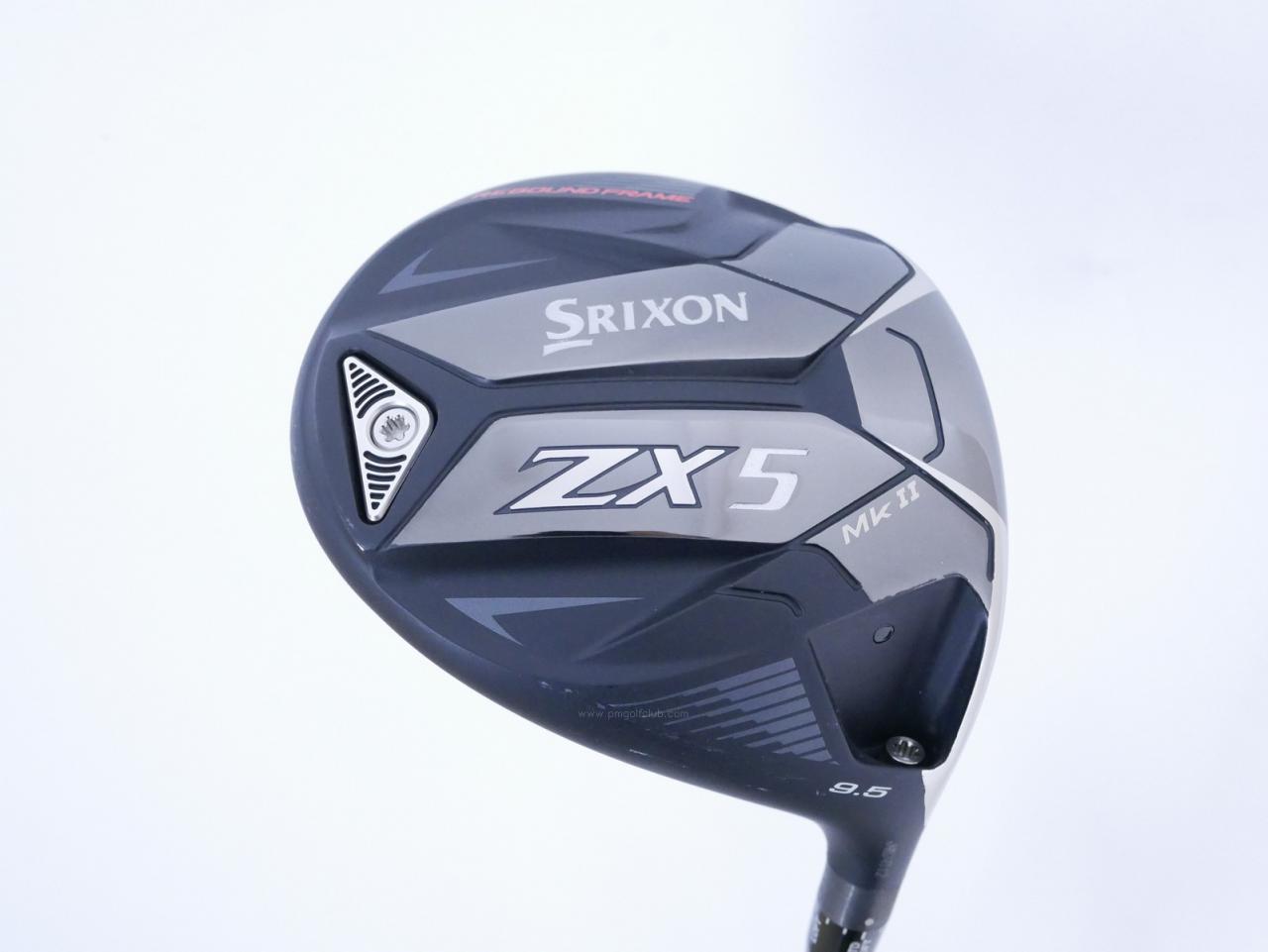 Driver : Other Brand : ไดรเวอร์ Srixon ZX5 Mk II (รุ่นปี 2023) Loft 9.5 ก้าน Mitsubishi Diamana 50 Flex S