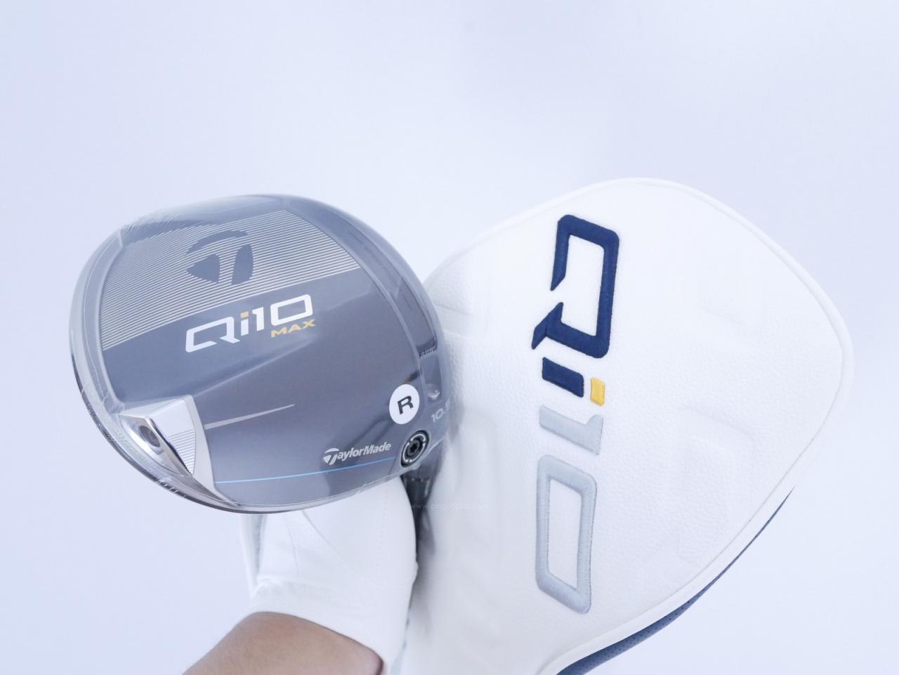 Driver : Taylormade : **ของใหม่ ยังไม่แกะพลาสติก** ไดรเวอร์ Taylormade Qi10 MAX (รุ่นใหม่ล่าสุด ออกปี 2024) Loft 10.5 ก้าน Mitsubishi Diamana TM50 Flex R