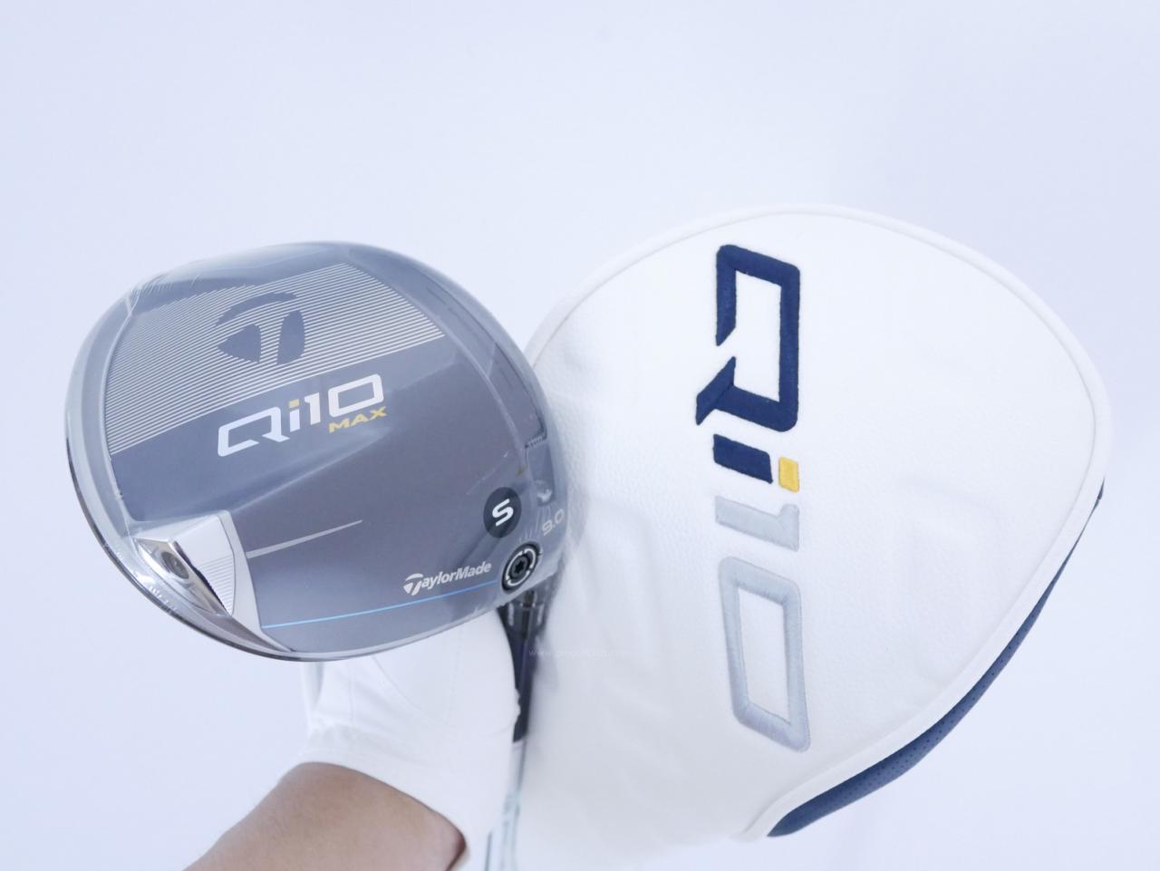 Driver : Taylormade : **ของใหม่ ยังไม่แกะพลาสติก** ไดรเวอร์ Taylormade Qi10 MAX (รุ่นใหม่ล่าสุด ออกปี 2024) Loft 9 ก้าน Mitsubishi Diamana TM50 Flex S