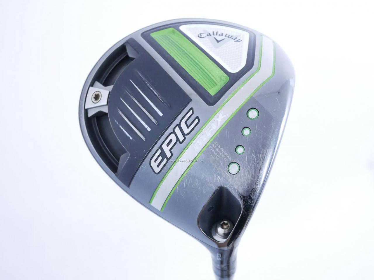 Driver : Callaway : ไดรเวอร์ Callaway EPIC MAX (รุ่นปี 2021) Loft 10.5 ก้าน Mitsubishi Diamana 40 Flex SR