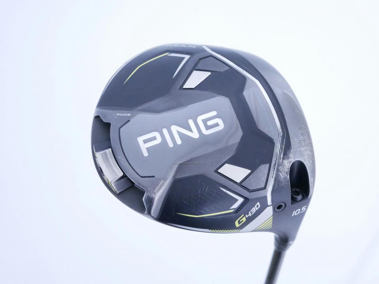 Driver : PING : ไดรเวอร์ Ping G430 Max (รุ่นปี 2023 Japan Spec) Loft 10.5 (ปรับได้) ก้าน Ping Alta J CB Flex R