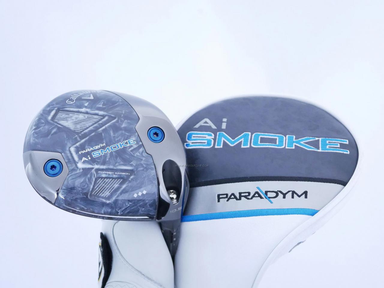 Driver : Callaway : ไดรเวอร์ Callaway Paradym Ai SMOKE Triple Diamond (รุ่นล่าสุด ปี 2024 Low Spin สุดๆๆ) Loft 10.5 (ปรับได้) ก้าน Mitsubishi TENSEI 55 Flex S