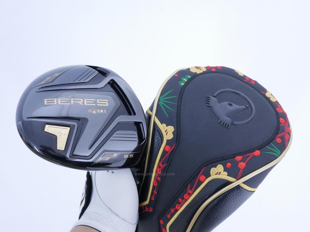 Driver : Honma : ไดรเวอร์ Honma Beres Black (รุ่นปี 2023) Loft 9.5 ก้าน Honma ARMRQ MX Flex SR