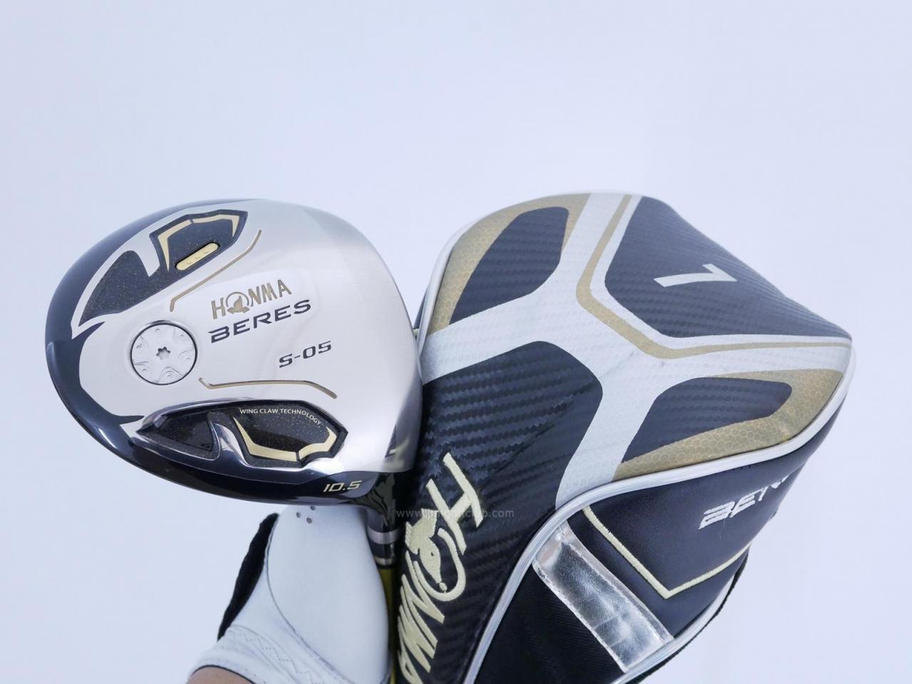 Driver : Honma : **มีบุบ ก้าน 3 ดาว** Honma Beres S-05 (รุ่นปี 2017) Loft 10.5 ก้าน ARMRQ ∞ (48) Flex R (3 ดาว)