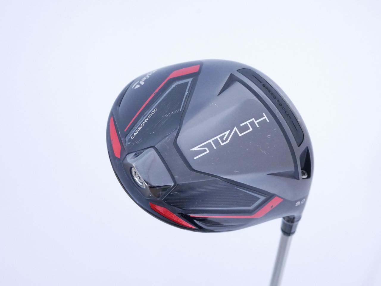 Driver : Taylormade : **มีบุบ** ไดรเวอร์ Taylormade Stealth  (รุ่นปี 2022) Loft 9 ก้าน Tour AD UB-6 Flex S
