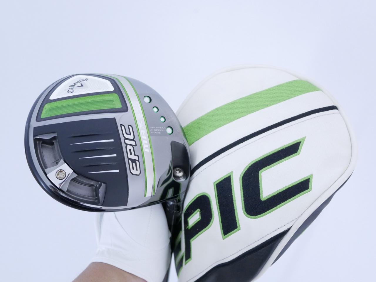 Driver : Callaway : ไดรเวอร์ Callaway EPIC MAX LS (รุ่นปี 2021) Loft 10.5 ก้าน Mitsubishi MMT 60 Flex S