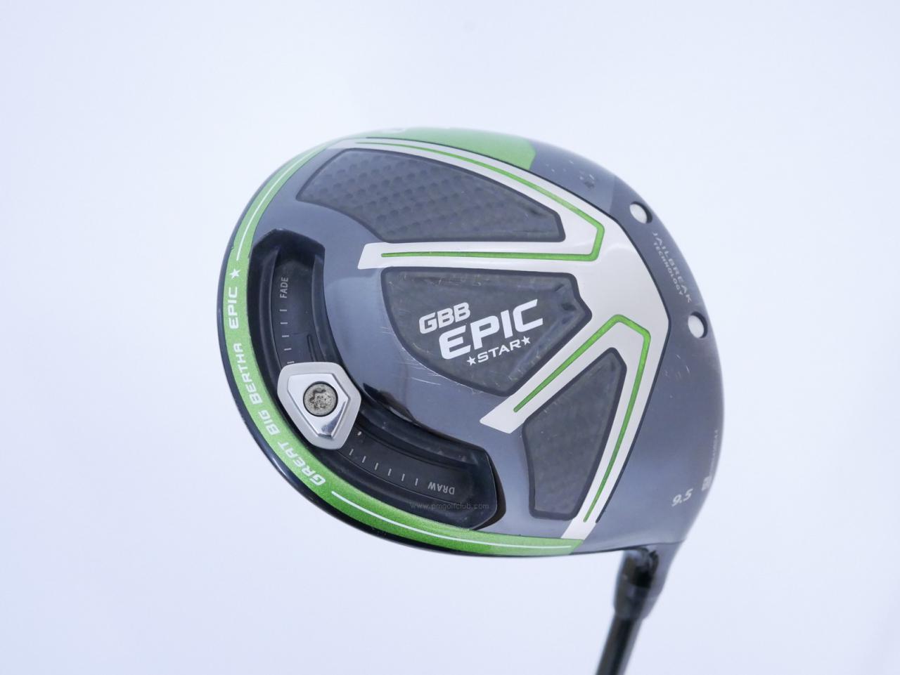 Driver : Callaway : ไดรเวอร์ Callaway GBB Epic Star Loft 9.5 ก้าน Speeder Evolution Flex SR