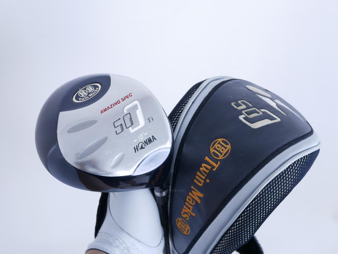 Driver : Honma : **ก้าน 3 ดาว** Honma Amazing Spec 500Ti (500cc. หน้าเด้ง รุ่นหายาก) Loft 10 Flex R (3 ดาว)