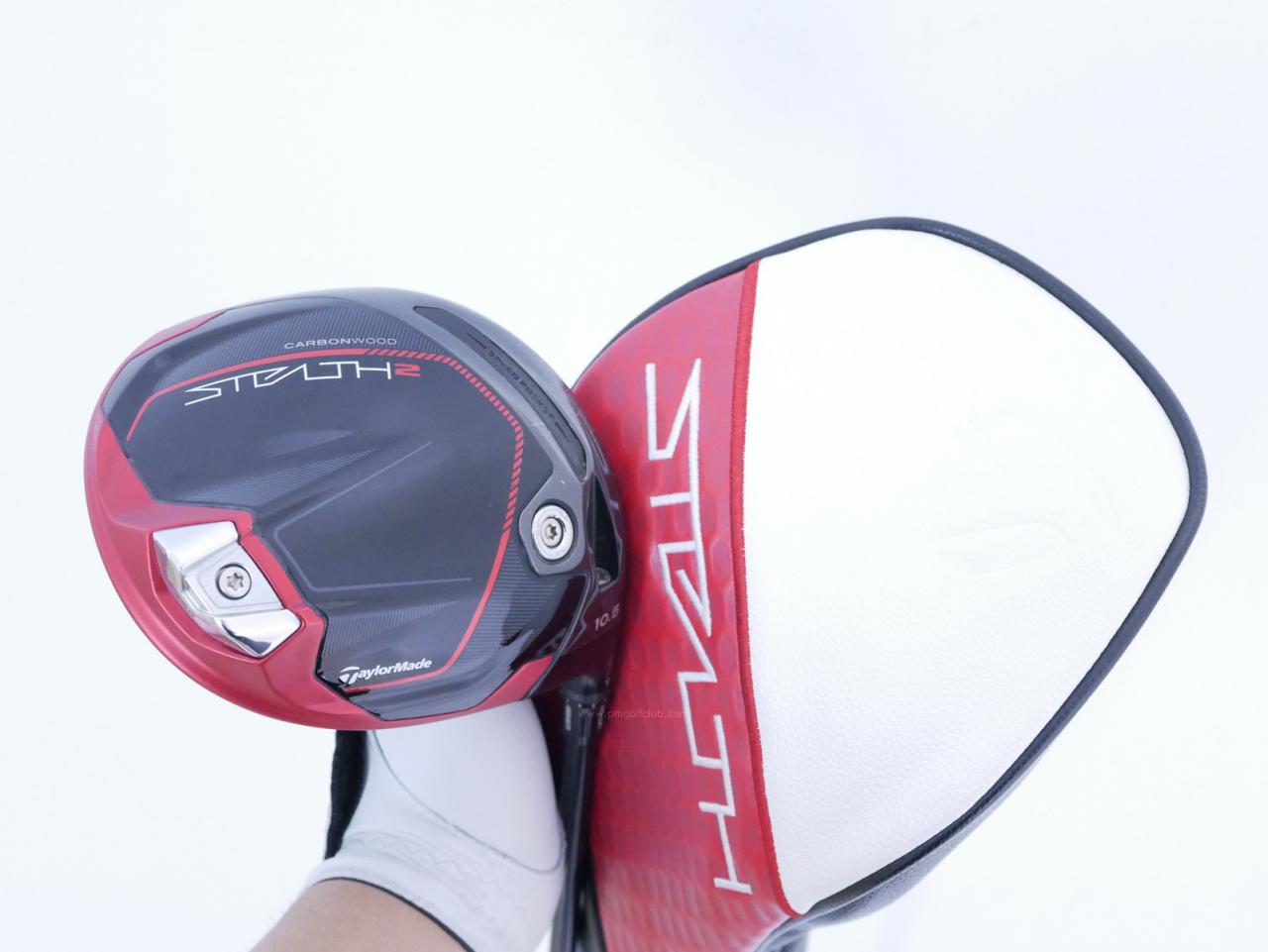 Driver : Taylormade : ไดรเวอร์ Taylormade Stealth 2 (รุ่นปี 2023) Loft 10.5 (ปรับได้) ก้าน Mitsubishi TENSEI TM50 Flex S