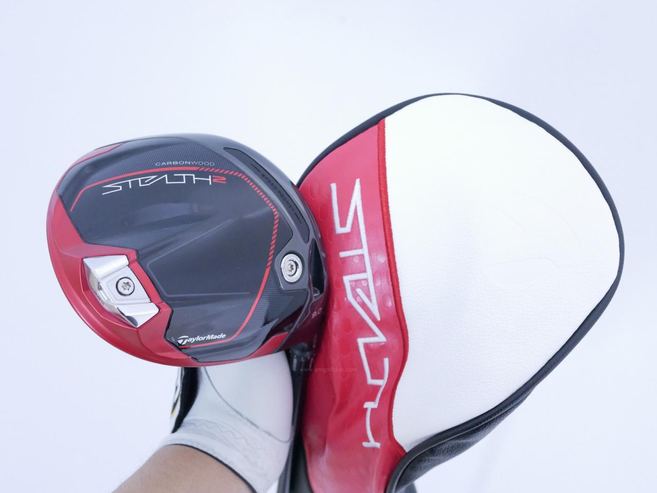 Driver : Taylormade : ไดรเวอร์ Taylormade Stealth 2 (รุ่นปี 2023) Loft 9 (ปรับได้) ก้าน Mitsubishi Diamana TM50 Flex S