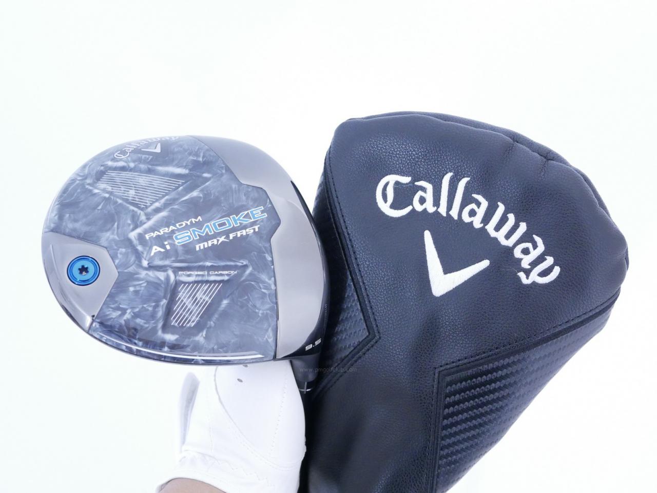 Driver : Callaway : ไดรเวอร์ Callaway Paradym Ai SMOKE MAX FAST (รุ่นปี 2024 Japan Spec.) Loft 9.5 ก้าน Mitsubishi TENSEI 40 Flex S