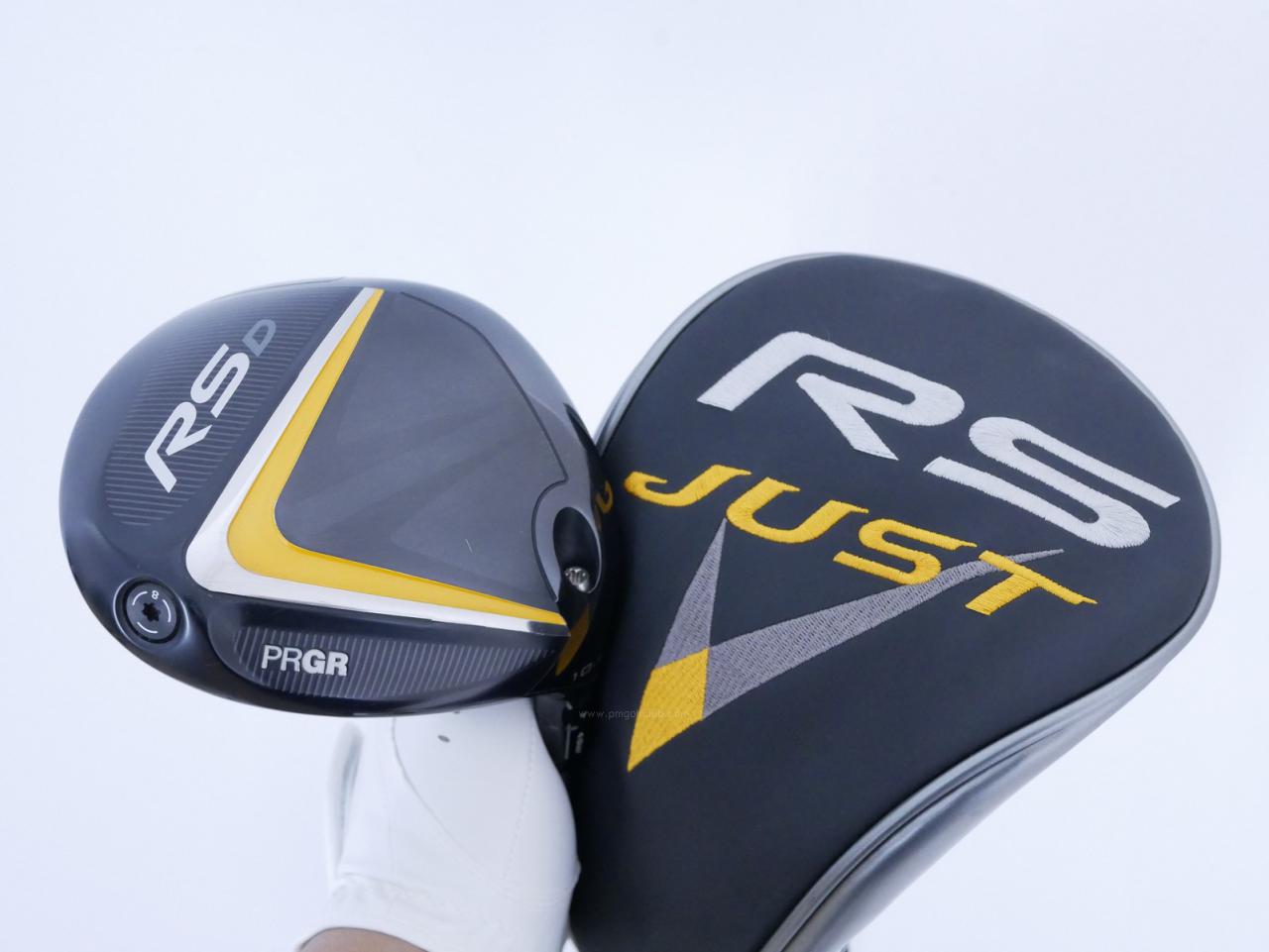 Driver : PRGR : ไดรเวอร์ PRGR RS D JUST (ออกปี 2023) Loft 10.5 ก้าน Mitsubishi Diamana Flex SR