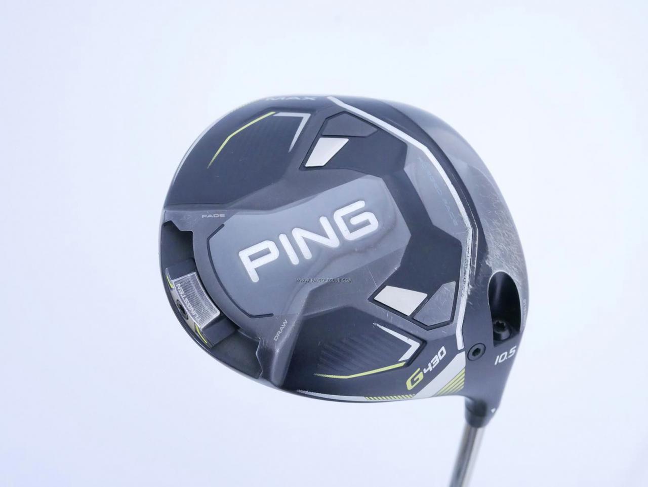 Driver : PING : ไดรเวอร์ Ping G430 Max (รุ่นปี 2023) Loft 10.5 (ปรับได้) ก้าน Ping Tour 2.0 65 Flex R