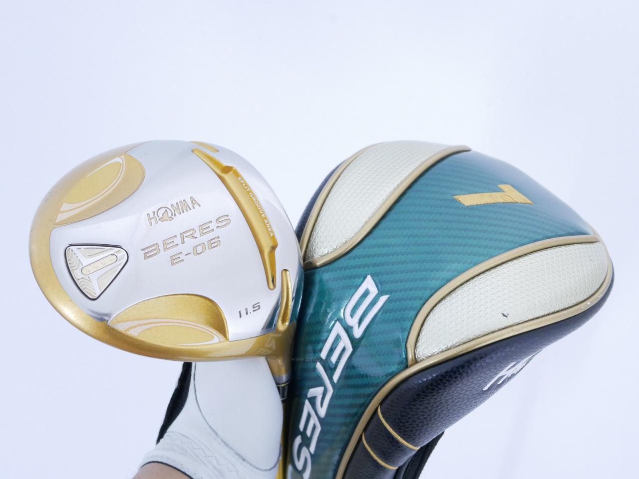 Driver : Honma : **ก้าน 4 ดาว** ไดรเวอร์ Honma Beres E-06 (รุ่นปี 2019) Loft 11.5 ก้าน ARMRQ X (43) Flex R (4 ดาว)