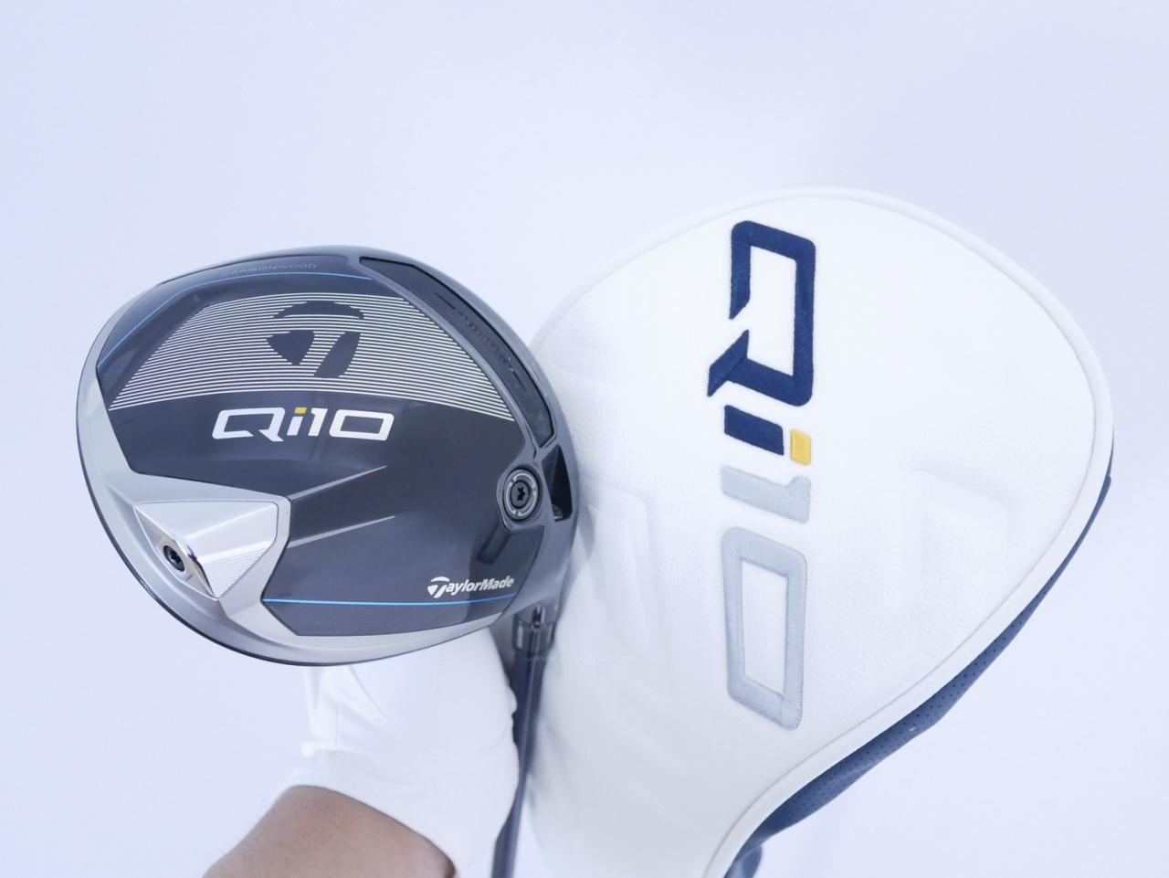 Driver : Taylormade : ไดรเวอร์ Taylormade Qi10 (รุ่นใหม่ล่าสุด ออกปี 2024) Loft 10.5 (ปรับได้) ก้าน Mitsubishi Diamana TM50 Flex S