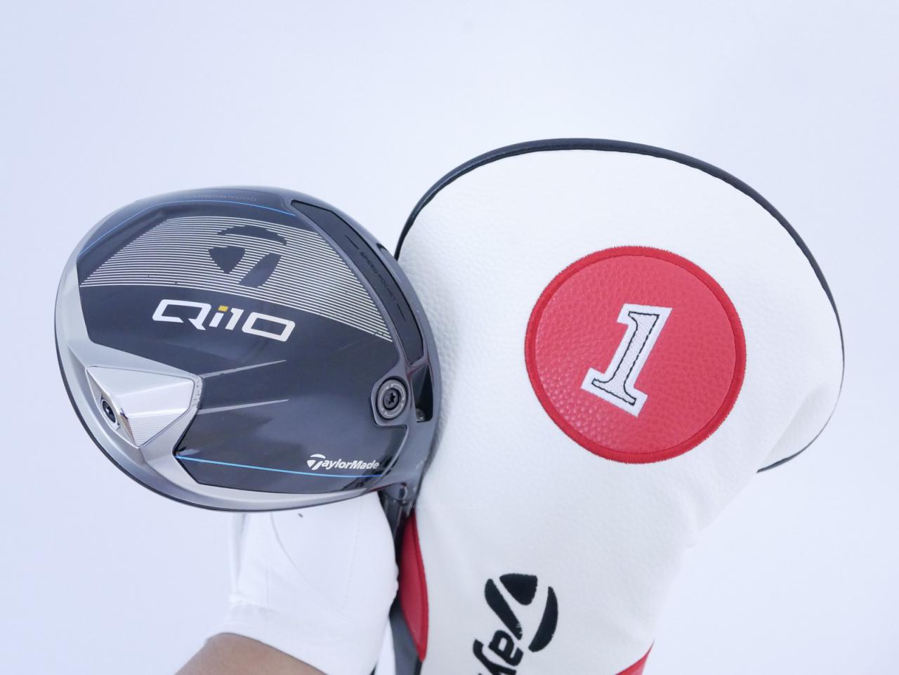 Driver : Taylormade : ไดรเวอร์ Taylormade Qi10 (รุ่นใหม่ล่าสุด ออกปี 2024) Loft 9 (ปรับได้) ก้าน Mitsubishi Diamana TM50 Flex S