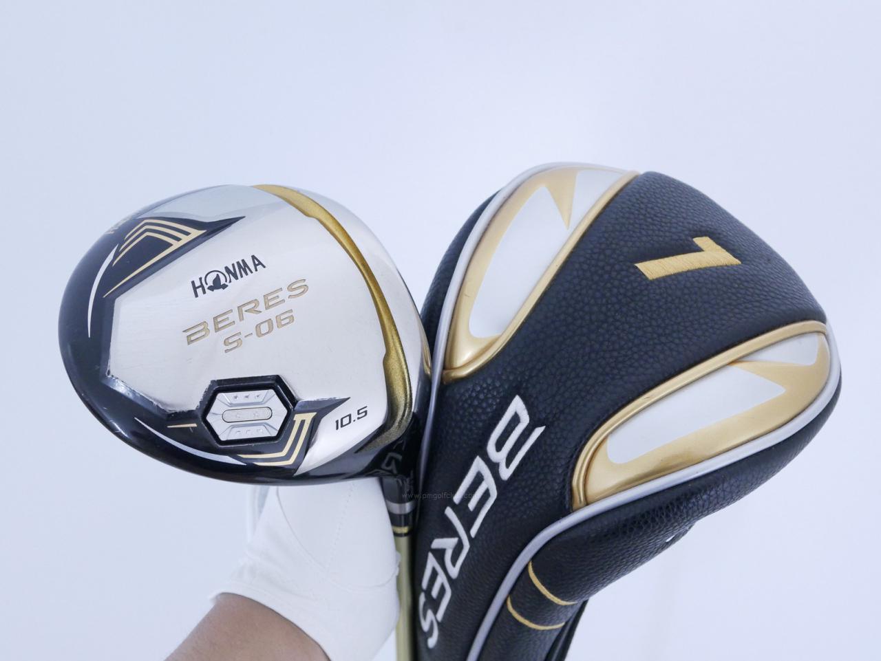 Driver : Honma : ไดรเวอร์ Honma Beres S-06 (รุ่นปี 2019) Loft 10.5 ก้าน ARMRQ X (47) Flex R (2 ดาว)