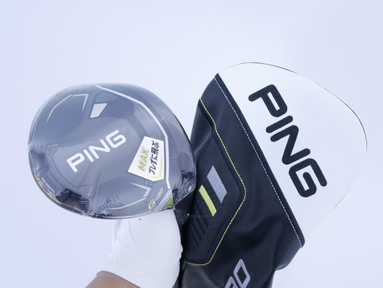 Driver : PING : **ของใหม่ ยังไม่แกะพลาสติก** ไดรเวอร์ Ping G430 Max (รุ่นปี 2023 Japan Spec) Loft 9 ก้าน Ping Alta J CB Flex SR