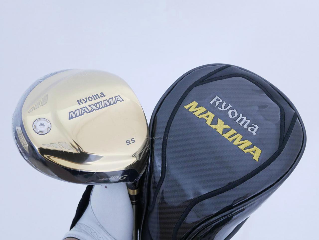 Driver : Ryoma : **ของใหม่ ยังไม่แกะพลาสติก** ไดรเวอร์ Ryoma Maxima Type G (ออกปี 2018) Loft 9.5 ก้าน Tour AD M2-G Flex S