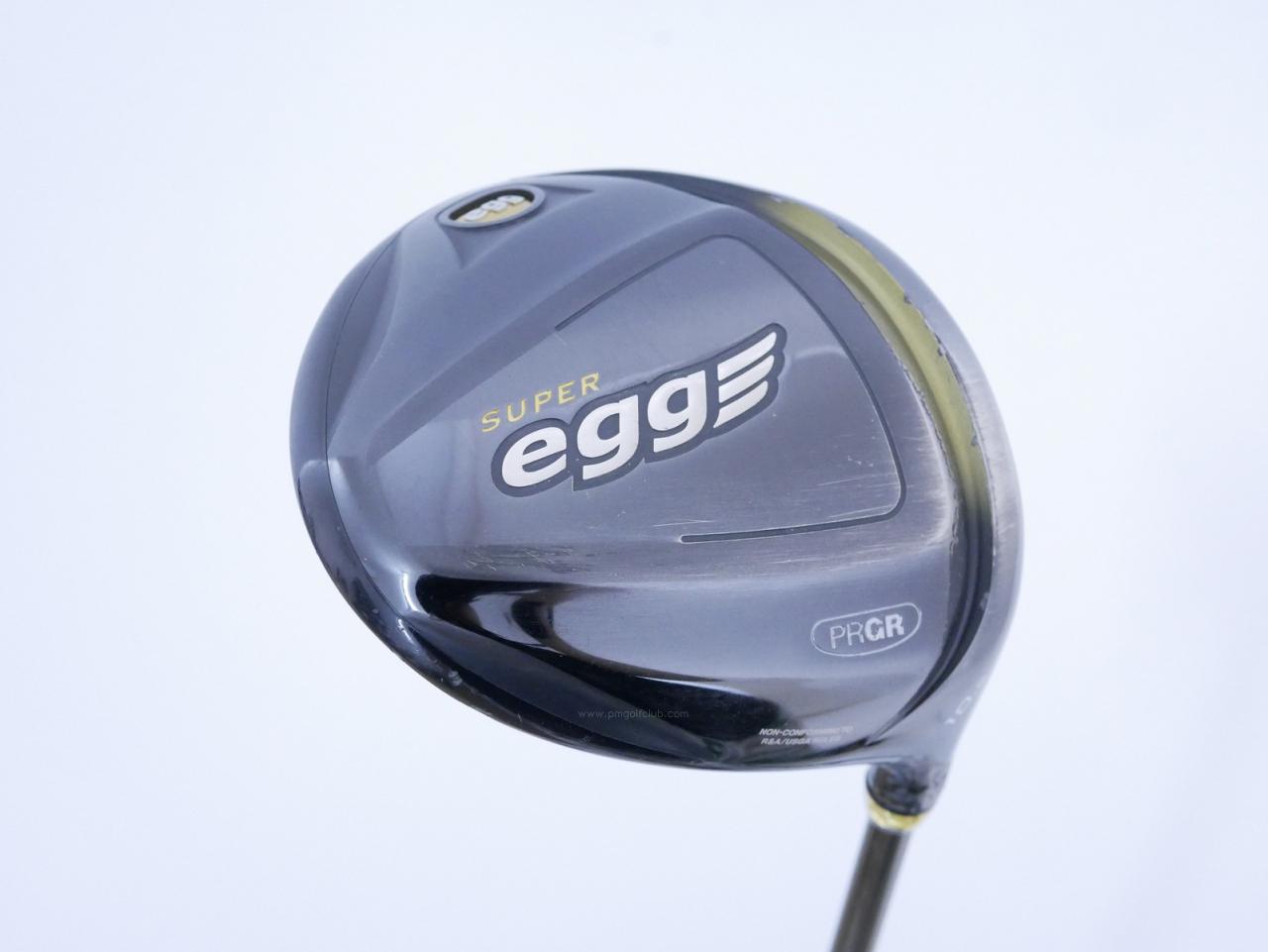 Driver : PRGR : ไดรเวอร์ PRGR Super EGG (ปี 2019 หน้าเด้งเกินกฏ COR 0.86) Loft 10.5 ก้าน M-37 Flex R