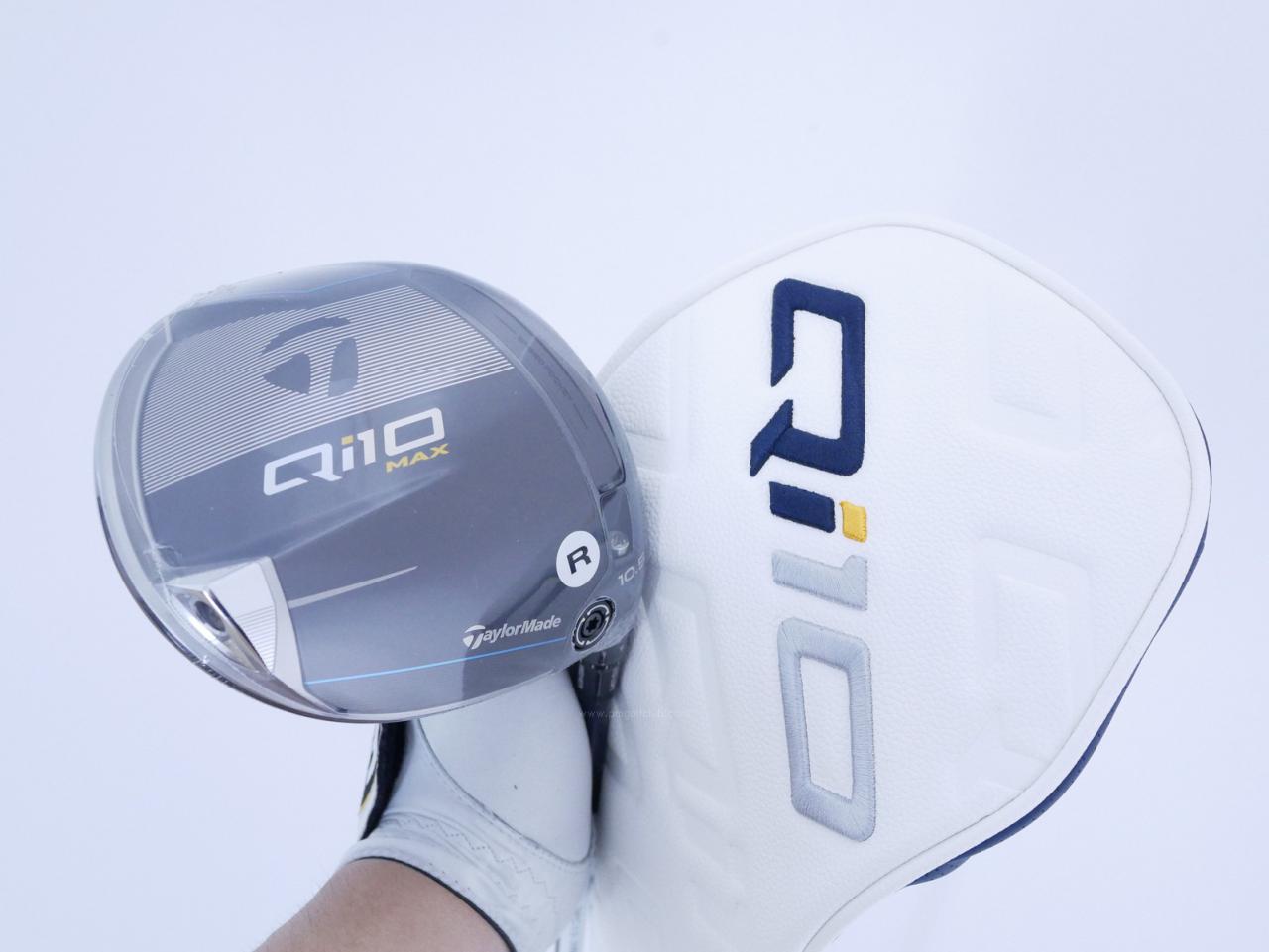 Driver : Taylormade : **ของใหม่ ยังไม่แกะพลาสติก** ไดรเวอร์ Taylormade Qi10 MAX (รุ่นใหม่ล่าสุด ออกปี 2024) Loft 10.5 ก้าน Mitsubishi Diamana TM50 Flex R