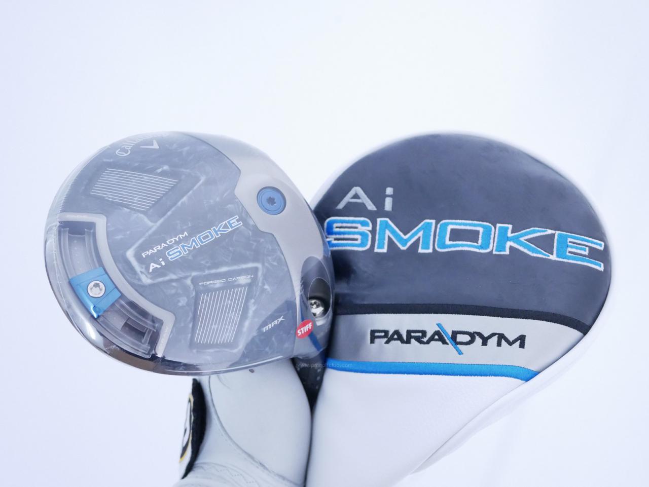 Driver : Callaway : **ของใหม่ ยังไม่แกะพลาสติก** ไดรเวอร์ Callaway Paradym Ai SMOKE MAX (รุ่นล่าสุด ปี 2024 Japan Spec.) Loft 9 (ปรับได้) ก้าน Mitsubishi TENSEI 50 Flex S