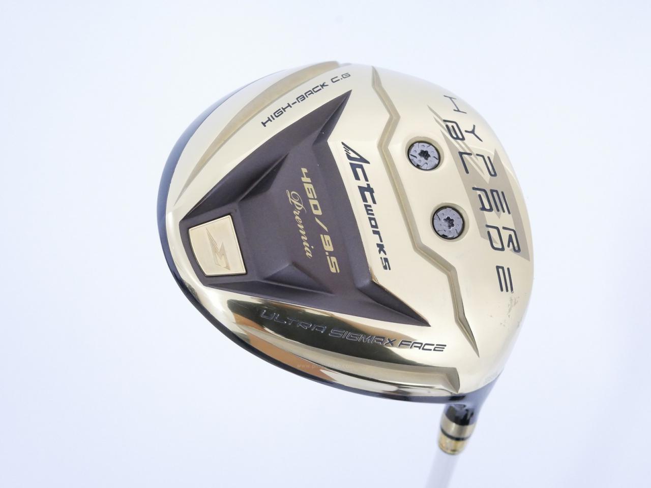 Driver : Worksgolf : ไดรเวอร์ Works Golf HyperBlade Sigma Premia (หน้าเด้งสุดๆ COR 0.86) Loft 9.5 Flex R