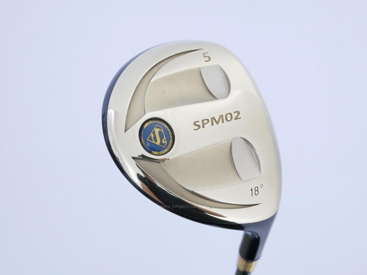 Fairway Wood : Other Brand : **มีบุบ** หัวไม้ 5 Superman SPM02-FW (หายากก) Loft 18 ก้าน KASCO Royal Flex R