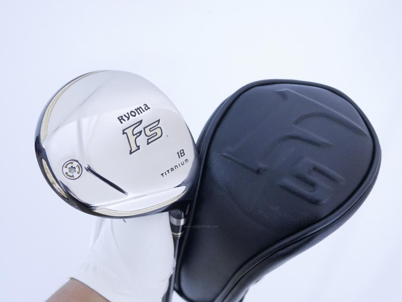 Fairway Wood : Other Brand : หัวไม้ 5 Ryoma F Titanium (รุ่นปี 2019 ไกลมากๆ) Loft 18 ก้าน Tour AD RF2 Flex R2