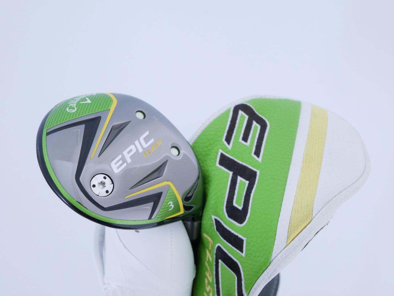 Fairway Wood : callaway : หัวไม้ 3 Callaway Epic Flash Star (รุ่นปี 2019) Loft 15 ก้าน Fujikura Speeder Evolution V FW 50 Flex S