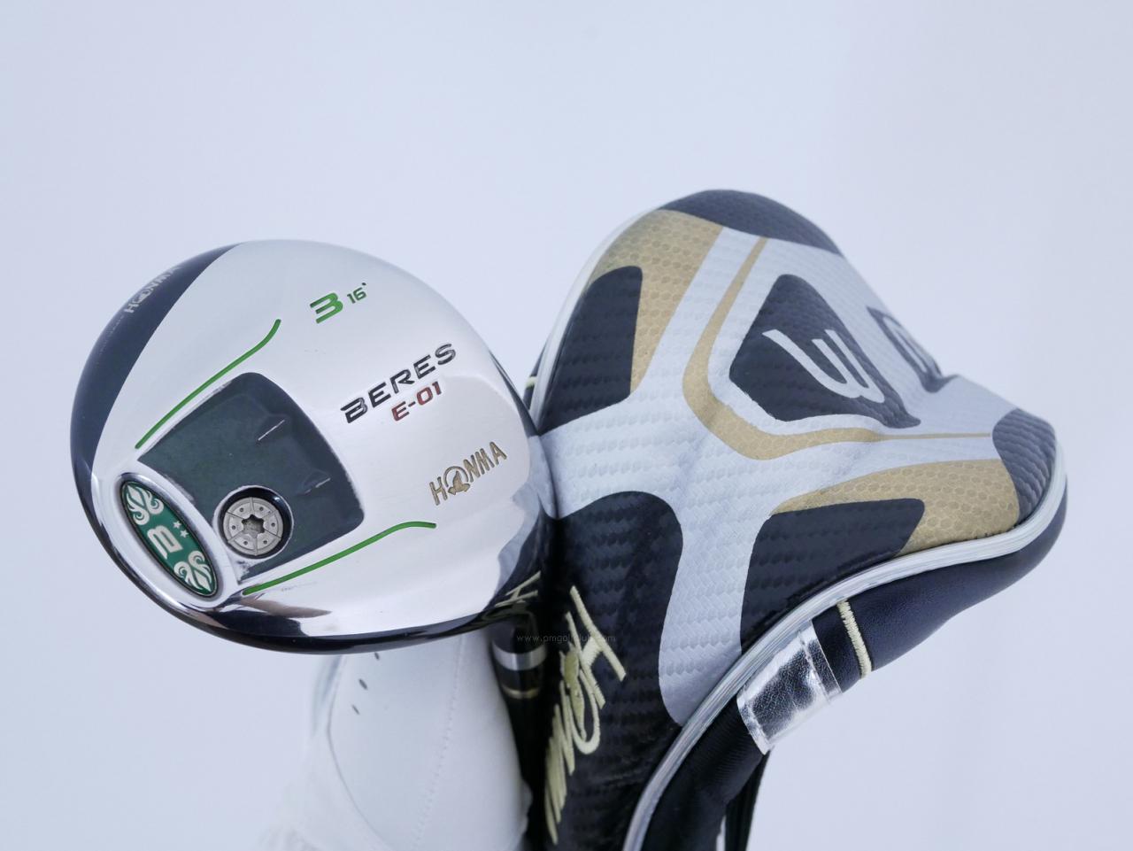 Fairway Wood : Honma : หัวไม้ 3 Honma Beres E-01 (เหมาะกับซีเนียร์) Loft 16 ก้าน ARMRQ 6 (45) FLex R (2 ดาว)