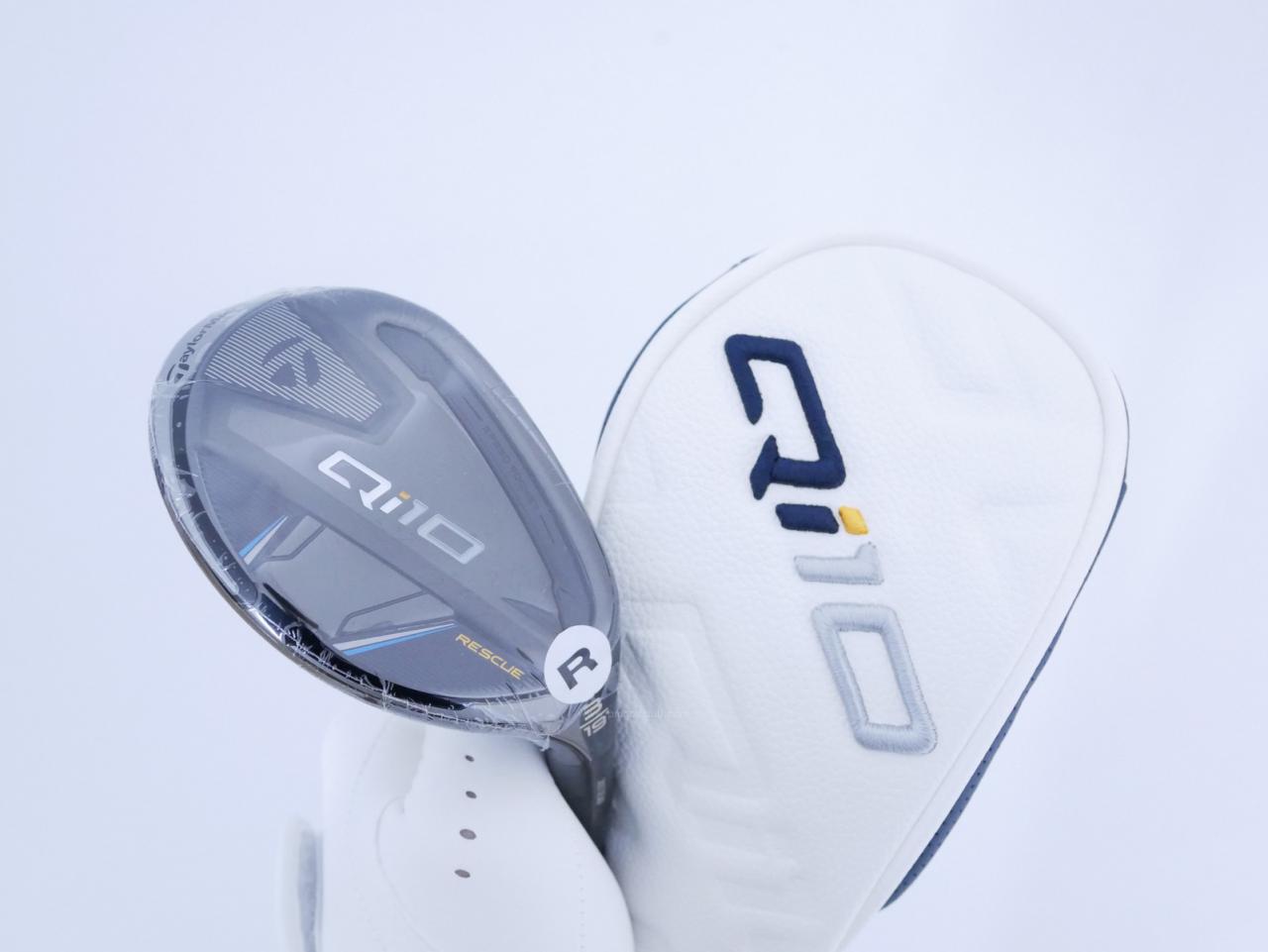 Fairway Wood : Taylormade : **ของใหม่ ยังไม่แกะพลาสติก** ไม้กระเทย Taylormade Qi10 Rescue (รุ่นใหม่ล่าสุด ออกปี 2024) Loft 19 ก้าน Mitsubishi Diamana TM60 Flex R