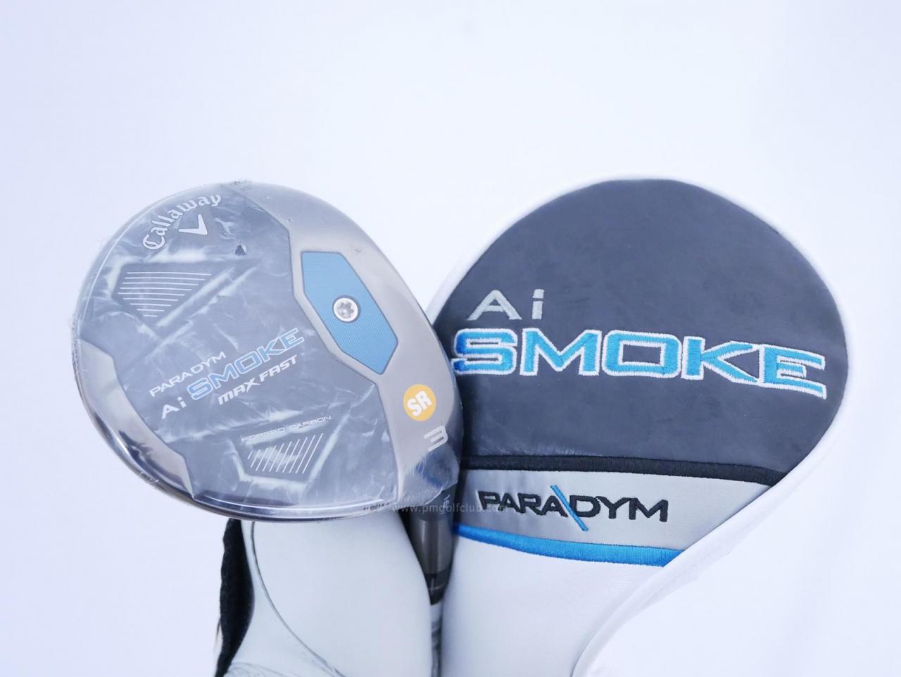 Fairway Wood : callaway : **ของใหม่ ยังไม่แกะพลาสติก** หัวไม้ 3 Callaway Paradym AI Smoke MAX FAST (รุ่นล่าสุดปี 2024 Japan Spec.) Loft 16 ก้าน Mitsubishi TENSEI 40 Flex SR